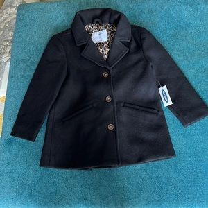 Old Navy Toddler Girls 4T Peacoat